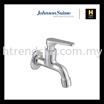 Johnson Suisse Fermo-N 1/2" Bib Tap with Wall Flange (WBFA301401CP)