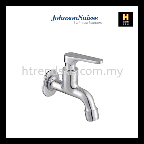 Johnson Suisse Fermo-N 1/2" Bib Tap with Wall Flange (WBFA301401CP)