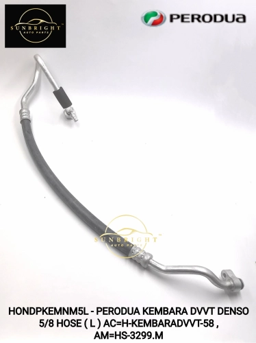 HONDPKEMNM5L - PERODUA KEMBARA DVVT DENSO 5/8 HOSE ( L ) AC=H-KEMBARADVVT-58 , AM=HS-3299.M