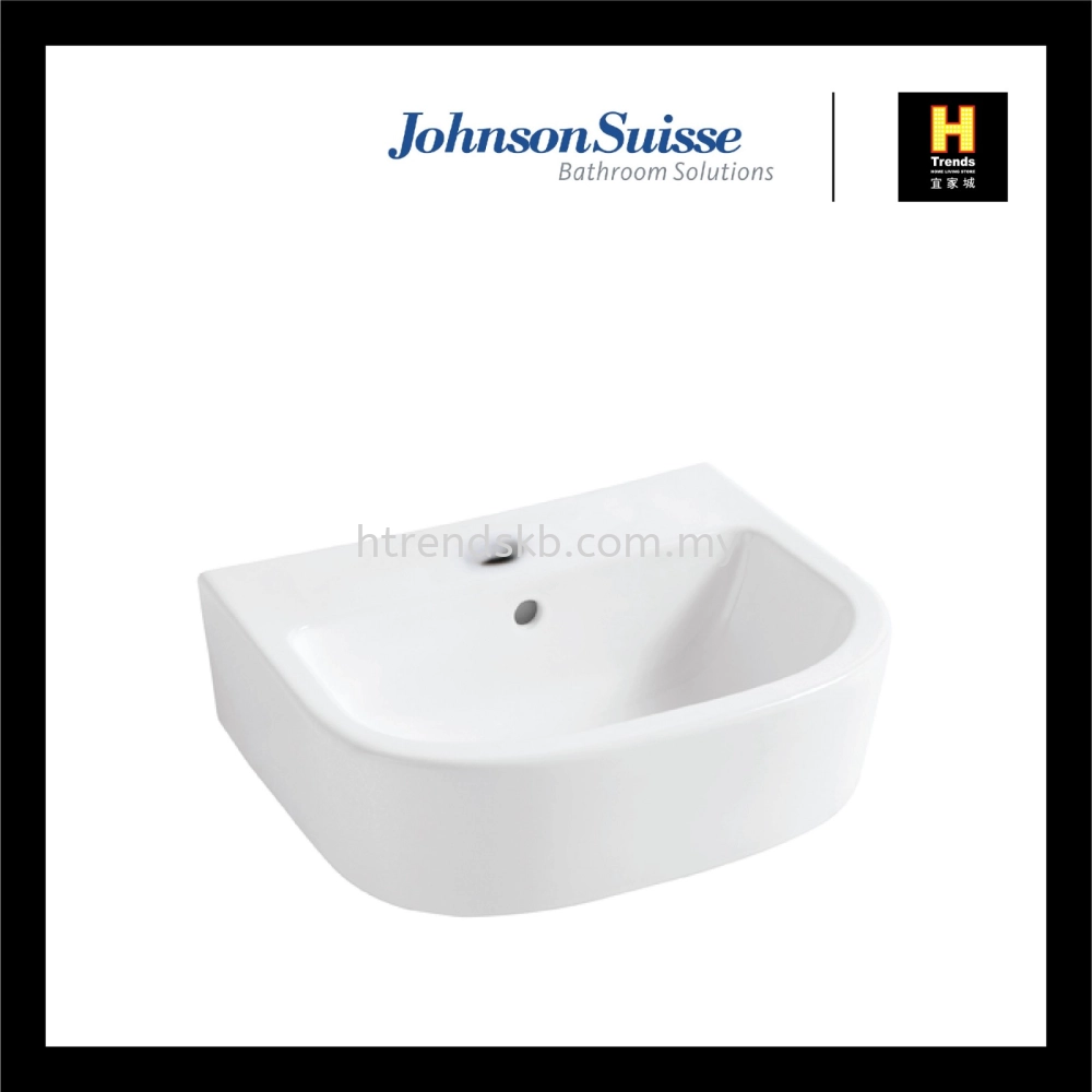 Johnson Suisse Latina 500 Wall Hung Basin (WBSALT101WW)