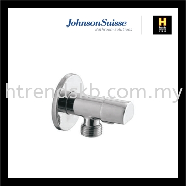 Johnson Suisse Felino Single Lever 1/2" Angle Valve with Flange (WBFA300704CP)