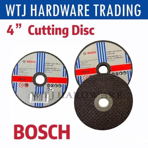 Bosch 4" Metal Cutting Disc