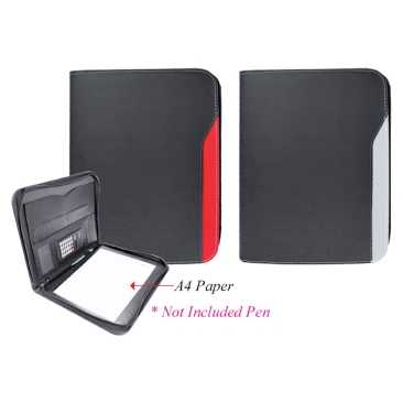 Seminar Folder A4 size with zipper NB 0445 with calculator