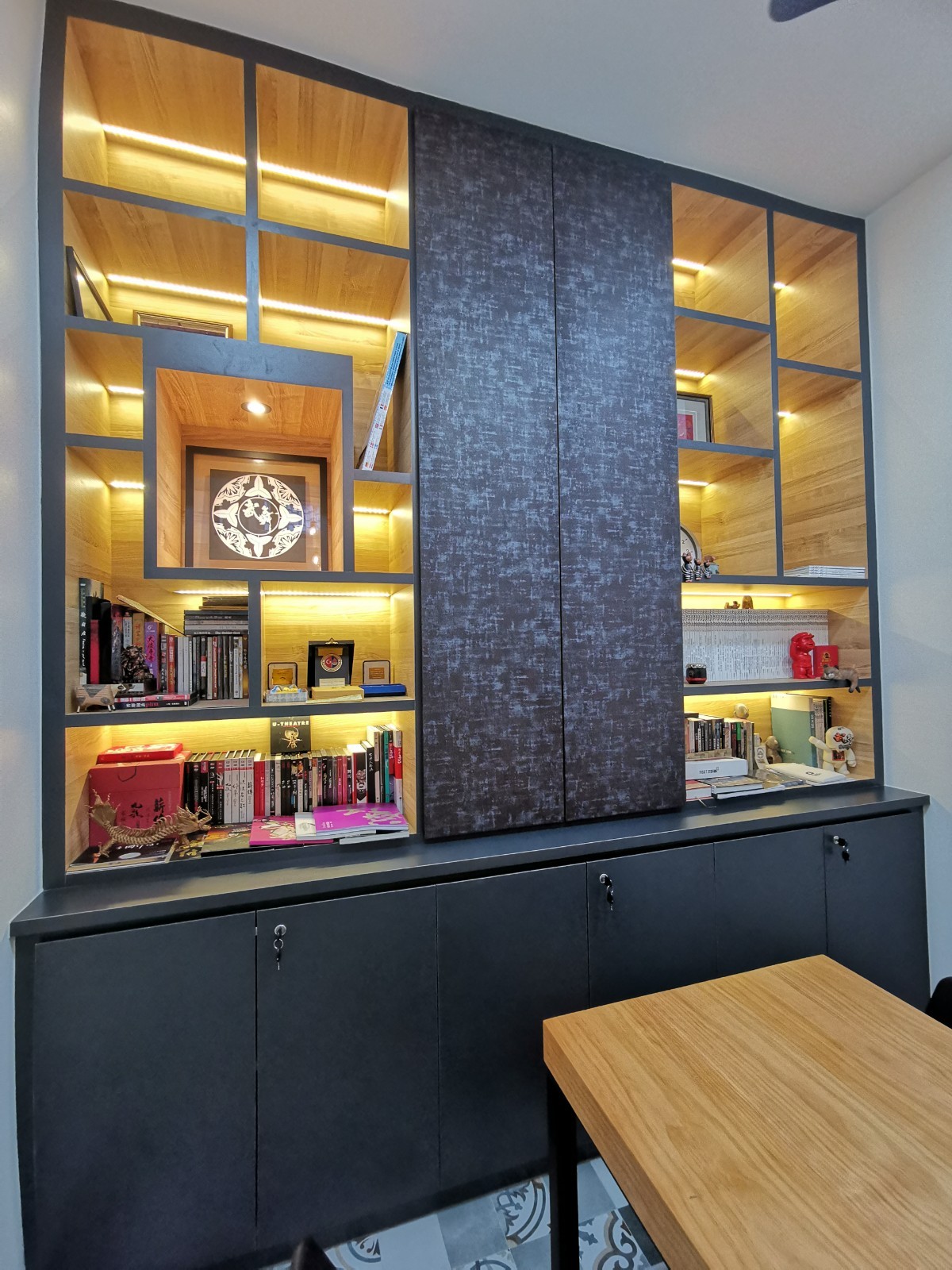 Display Cabinet Design Ideas - Home Renovation - Residential - Eco Botanic Nusajaya Johor Bahru