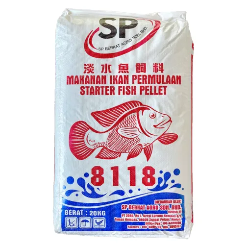 8118 Dedak Ikan Halus / Makanan Ikan Permulaan / Starter Fish Pellet (20KG)