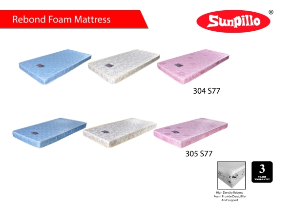 S77 Rebond Foam Mattress Penang, Malaysia, Butterworth Manufacturer, Supplier, Supply, Supplies | Hoyta Sdn Bhd