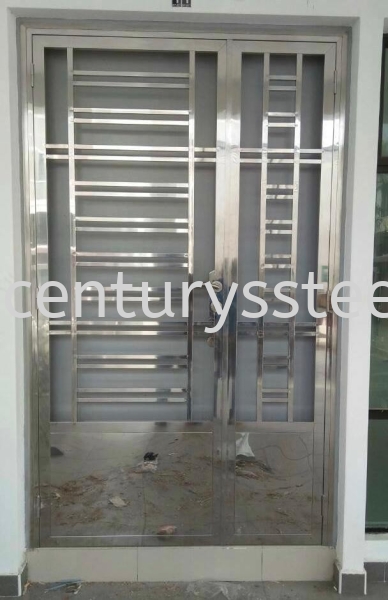  Stainless Steel Door Johor Bahru (JB), Johor, Malaysia, Singapore Supplier, Suppliers, Supply, Supplies | CENTURY STAINLESS STEEL 1 TRADING