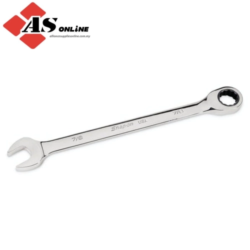 SNAP-ON 7/8" 12-Point SAE 0° Offset Ratcheting Combination Wrench / Model: OXR28