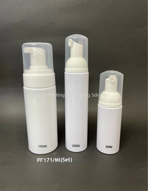 50ml ,100ml, 150ml White Foam Bottle