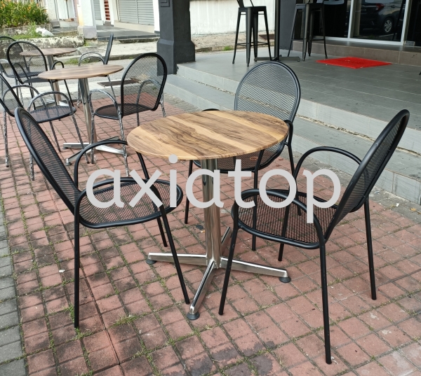  Round Table Cafe Table / Dining Table F & B Furniture Melaka, Malaysia, Selangor, Kuala Lumpur (KL), Johor Bahru (JB), Seri Kembangan Supplier, Suppliers, Supply, Supplies | Axiatop Furniture