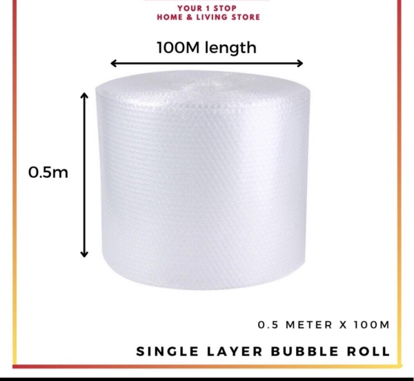 Bubble Wrap 0.5M X 100Meter  Alat Tulis Johor, Malaysia, Batu Pahat Supplier, Suppliers, Supply, Supplies | BP PAPER & PLASTIC PRODUCTS SDN BHD