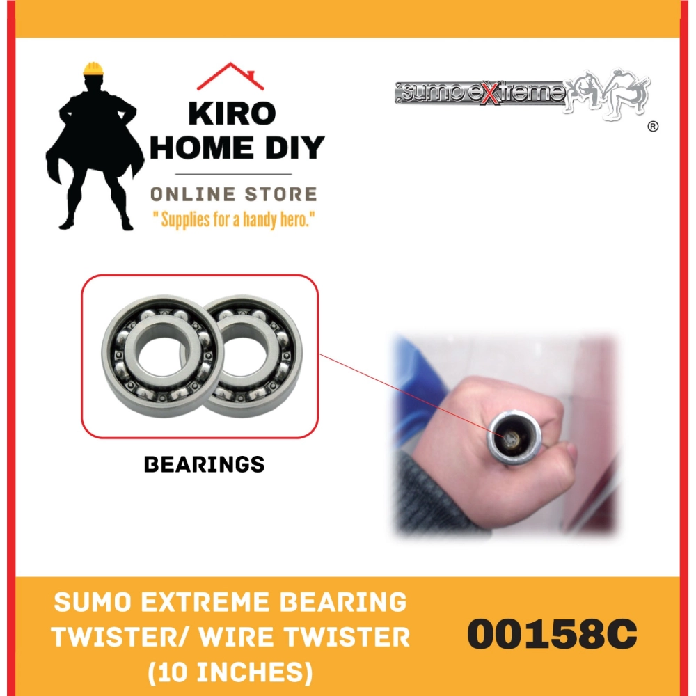 SUMO EXTREME Bearing Twister/ Wire Twister (10 Inches) - 00158C