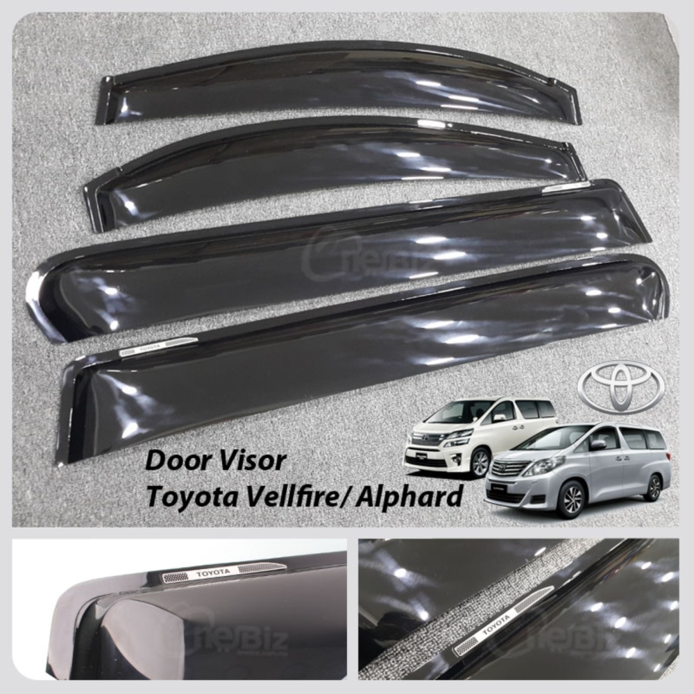 Toyota Vellfire / Alphard Door Visor - MS-DV-03