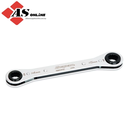 SNAP-ON 1213 mm 12-Point Metric 0° Offset Ratcheting Box Wrench / Model: RBM1213C