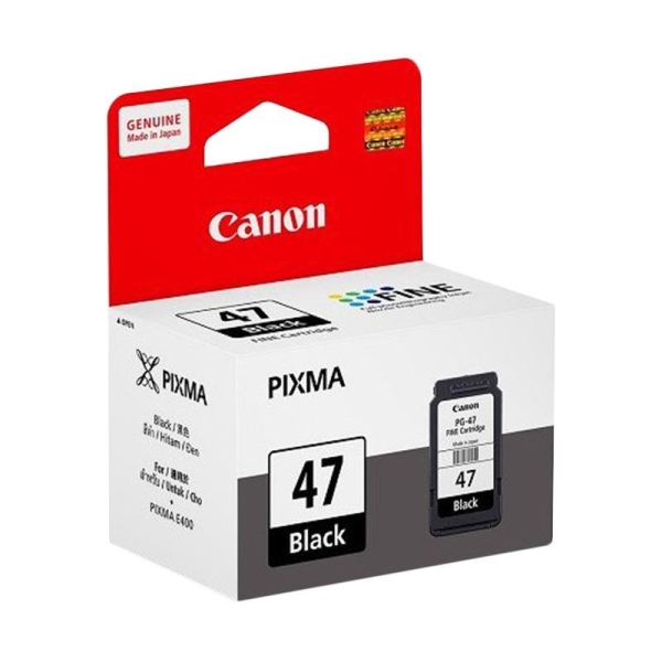 CANON PG47  CANON INK CARTRIDGE Ink Cartridge Original Kuala Lumpur (KL), Malaysia, Selangor Supplier, Reseller, Supply, Supplies | Esseline Worldwide Distribution Sdn Bhd