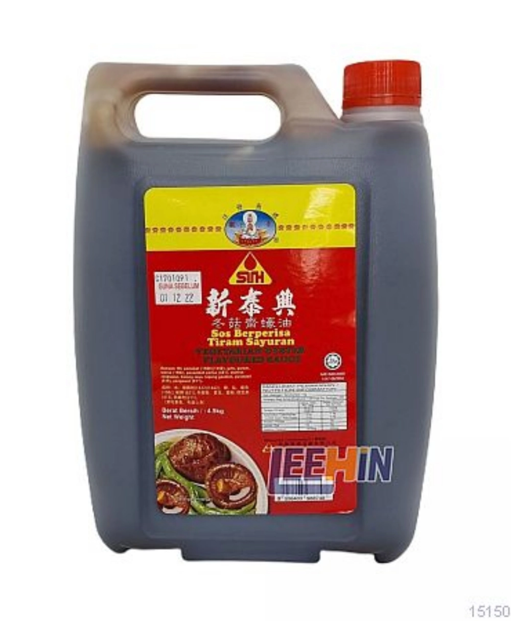 Sos Tiram “Sayuran” STH Sin Tai Hing 4.5kg 新泰兴”冬菇斋“蚝油   Vegetarian Oyster Sauce [15149 15150]