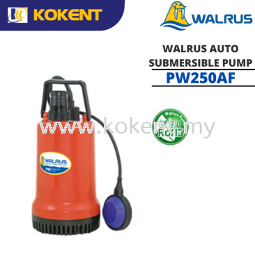 WALRUS SUBMERSIBLE PUMP PW250AF