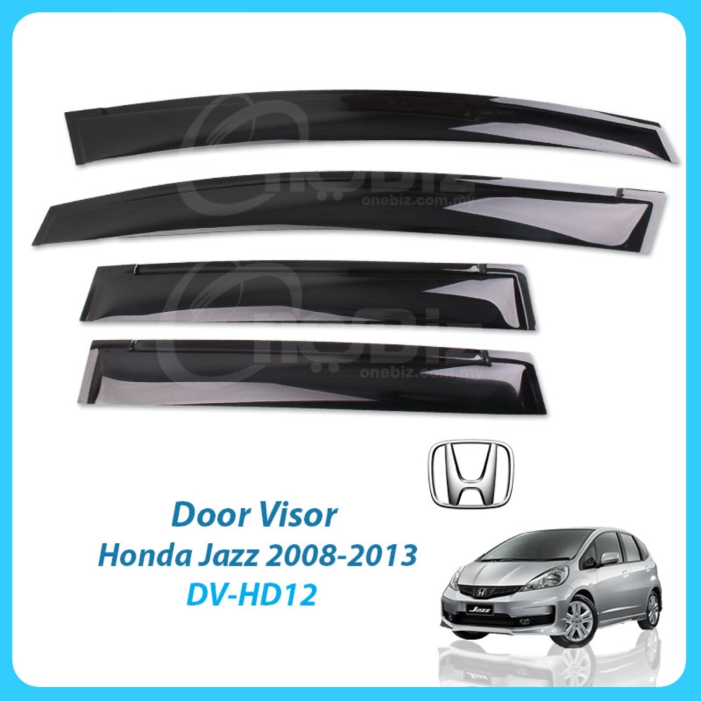 Honda Jazz 2008-2013 Door Visor - HT-DV-HD12