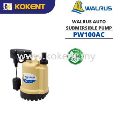 WALRUS SUBMERSIBLE PUMP PW100AC