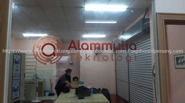 company glass sticker printing indoor signage signboard at damansara puchong cheras kuala lumpur shah alam Stiker Kaca Selangor, Malaysia, Kuala Lumpur (KL) Pembuat, Pebekal, Pemasangan | Great Sign Advertising (M) Sdn Bhd