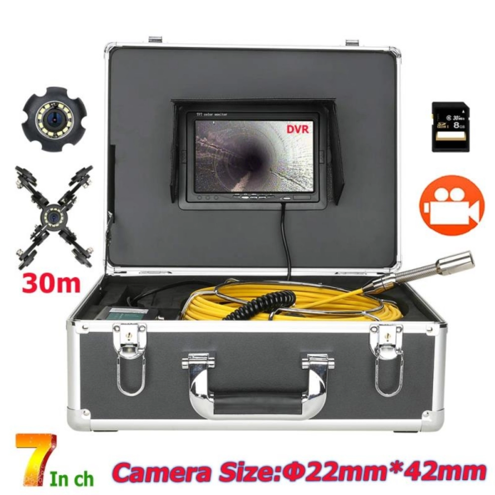 50M VIDEO DRAIN PIPE INSPECTION CAMERA