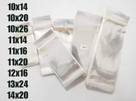 READY STOCK100 pcs/set Self Adhesive OPP Clear Transparent Plastic Packing