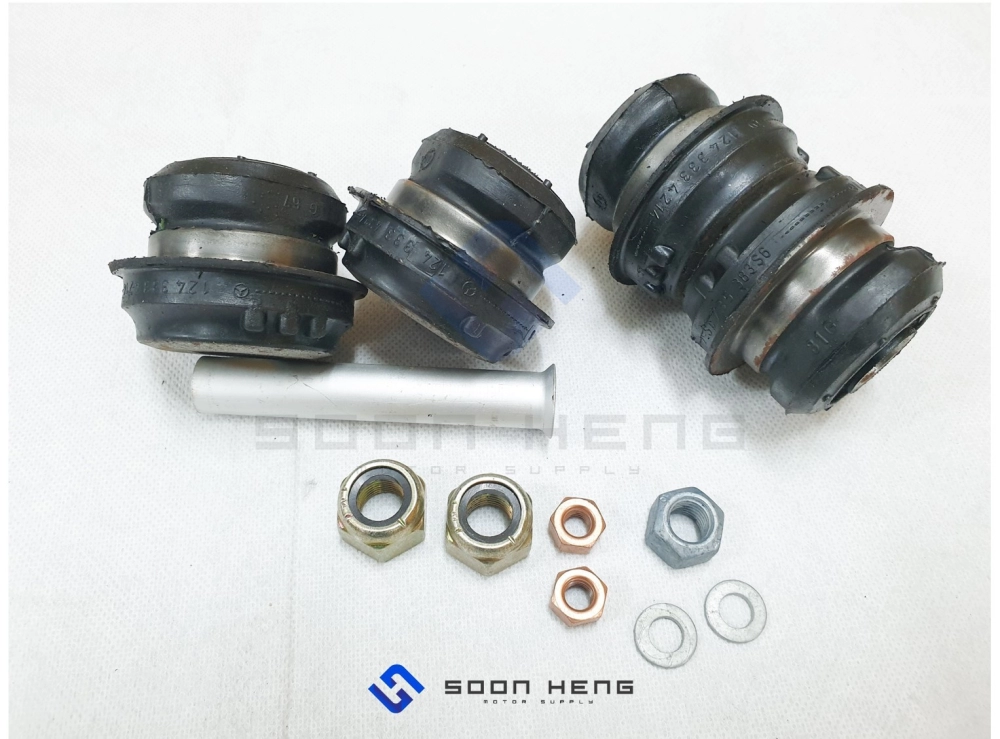 Mercedes-Benz W124, C124, S124, R129 and W201 - Front Lower Control Arm Bush Kit (Original MB)