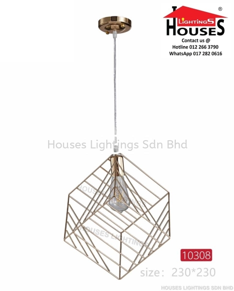 HANGING 10308-1 Single Pendant Indoor Pendant Light  Pendant Light Selangor, Malaysia, Kuala Lumpur (KL), Puchong Supplier, Suppliers, Supply, Supplies | Houses Lightings Sdn Bhd