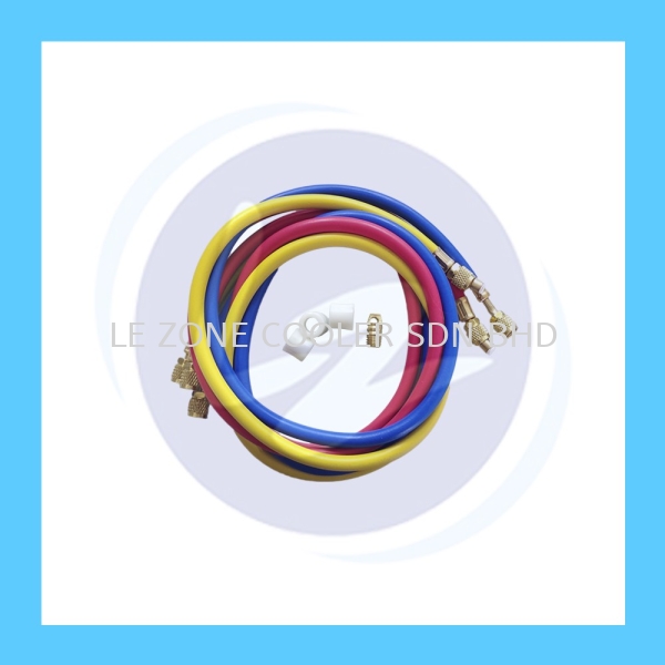 600psi 1.5m (R134a, R22) Charging Hose Manifold Gauge & Accessories Kedah, Malaysia, Sungai Petani Supplier, Suppliers, Supply, Supplies | LE ZONE COOLER SDN BHD