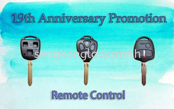 promotion Toyota, mitsubishi car key remote contgol PROMOTION Selangor, Malaysia, Kuala Lumpur (KL), Puchong Supplier, Suppliers, Supply, Supplies | Seng Kong Locksmith Enterprise