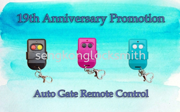 promotion auto gate remote control PROMOTION Selangor, Malaysia, Kuala Lumpur (KL), Puchong Supplier, Suppliers, Supply, Supplies | Seng Kong Locksmith Enterprise