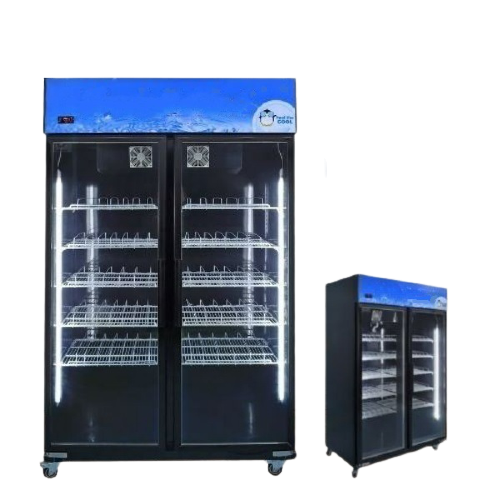 All Black 2 Door Display Chiller (Standard) Standard Display Series Display Series Kuala Lumpur (KL), Cheras, Selangor, Malaysia Service, Specialist, Seller, Supplier, Provider | KOK COOL REFRIGERATION & AIR CONDITIONER WORKS