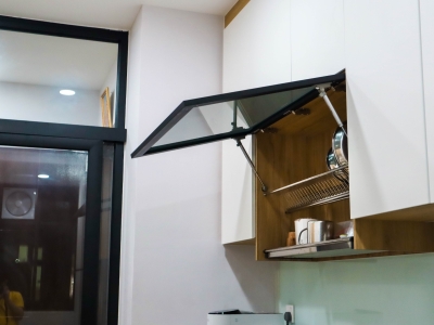 Kitchen Cabinets Modern White & Wood Interior Design Ideas-Renovation-Residential- 8 Scape Perling Johor Bahru