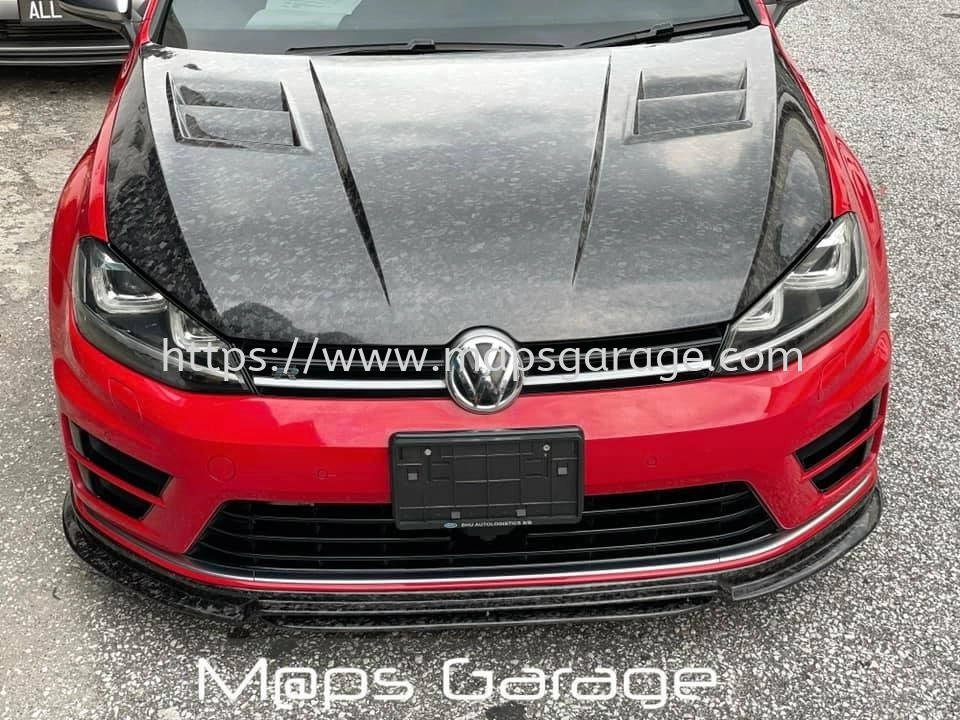 Volkswagen VW Golf MK7 R Aspec Forged Carbon Bonnet