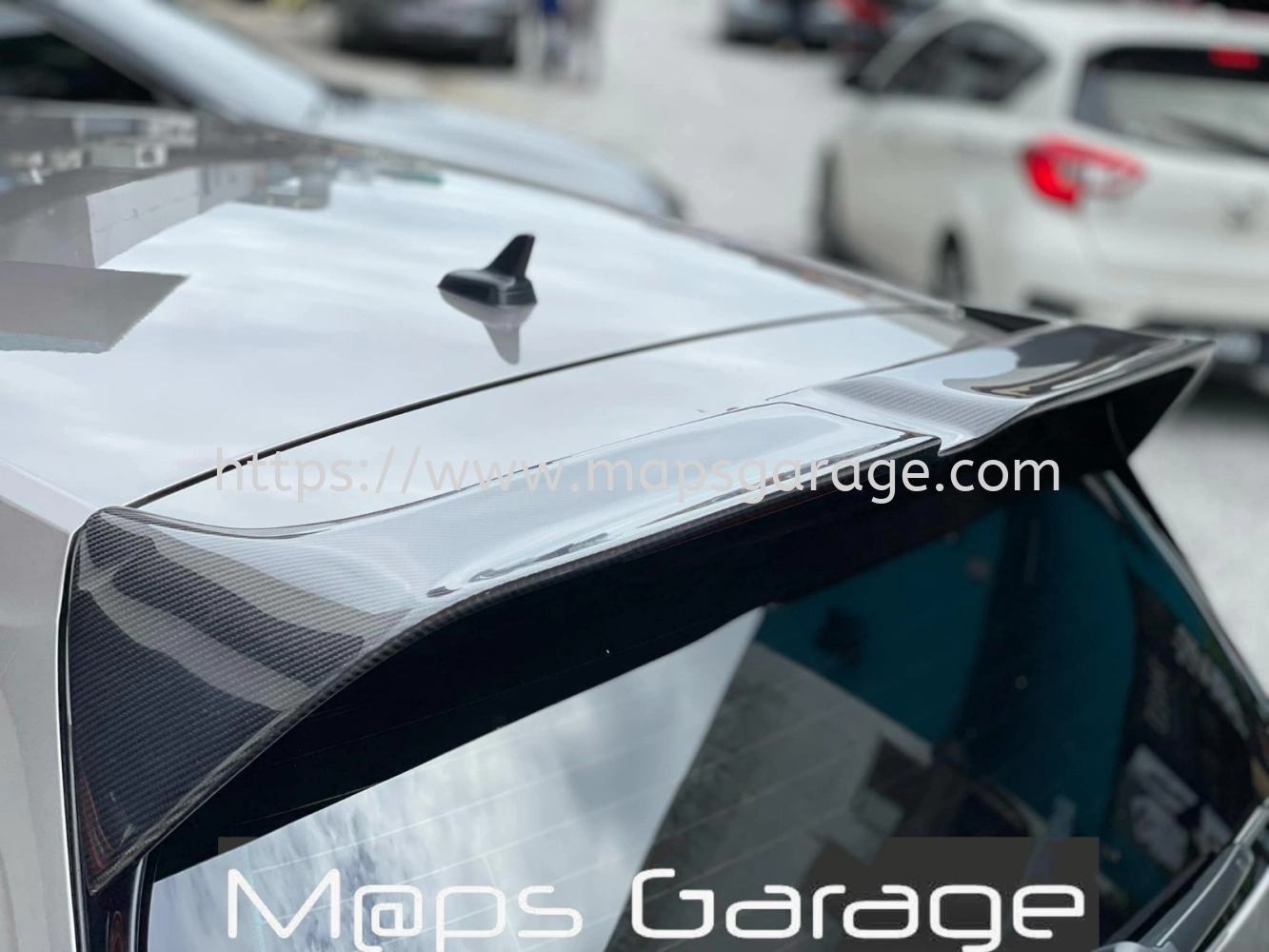 Volkswagen VW Gold MK7/7.5 R Carbon Spoiler