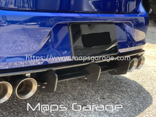 Volkswagen VW MK7 R Carbon Diffuser