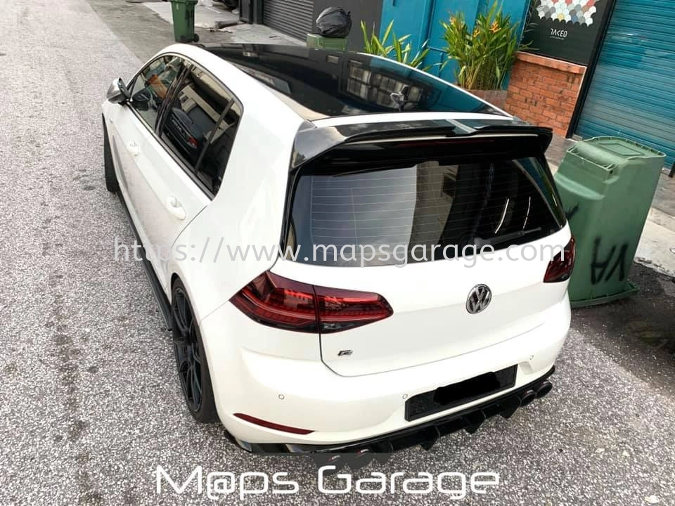 Volkswagen VW Gold MK7 R Oettinger Spoiler