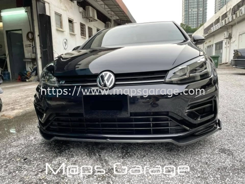 Volkswagen VW Golf MK7.5 R Maxton Carbon Front Lip