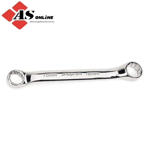 SNAP-ON 1112 mm 12-Point Metric Flank Drive Short 10° Offset Box Wrench / Model: XSM1112A