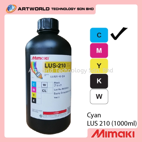 Mimaki LUS-210 Cyan UV Ink (1L)