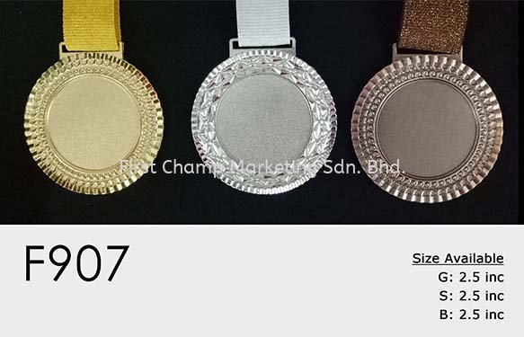 F907 Medal Penang, Malaysia, Butterworth Supplier, Suppliers, Supply, Supplies | FIRST CHAMP MARKETING SDN BHD