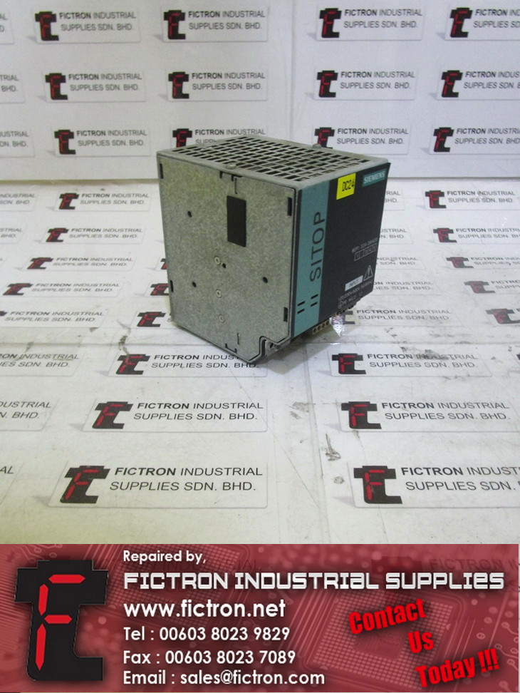 6EP1334-3BA00 6EP13343BA00 SITOP SIEMENS AC/DC DIN Rail Power Supply Unit Repair Malaysia Singapore Indonesia USA Thailand