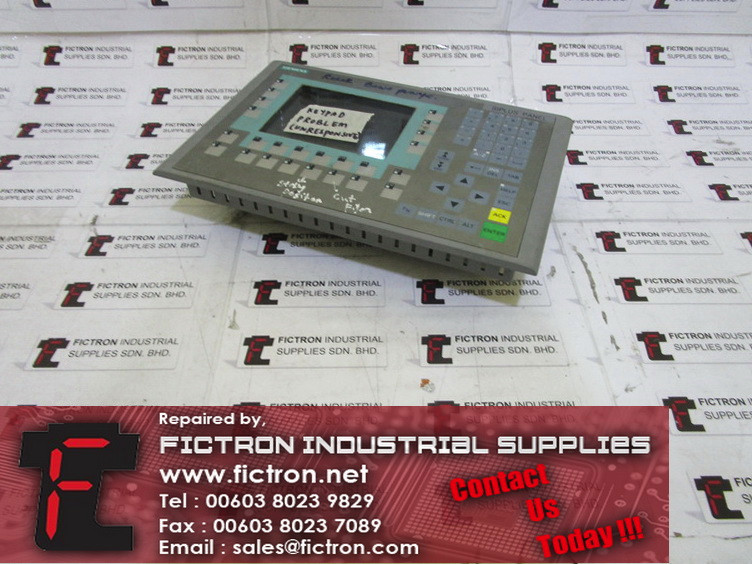 6AG1643-0BA01-4AX1 6AG16430BA014AX1 SIEMENS Human Machine Interface HMI Repair Malaysia Singapore Indonesia USA Thailand