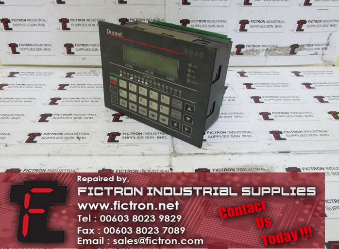 6460 DURANT Sequence Control Unit Repair Malaysia Singapore Indonesia USA Thailand