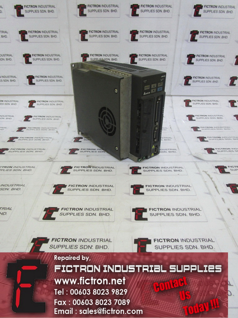ASD-B2-1021-B ASDB21021B DELTA ELECTRONICS AC Servo Drive Repair Malaysia Singapore Indonesia USA Thailand