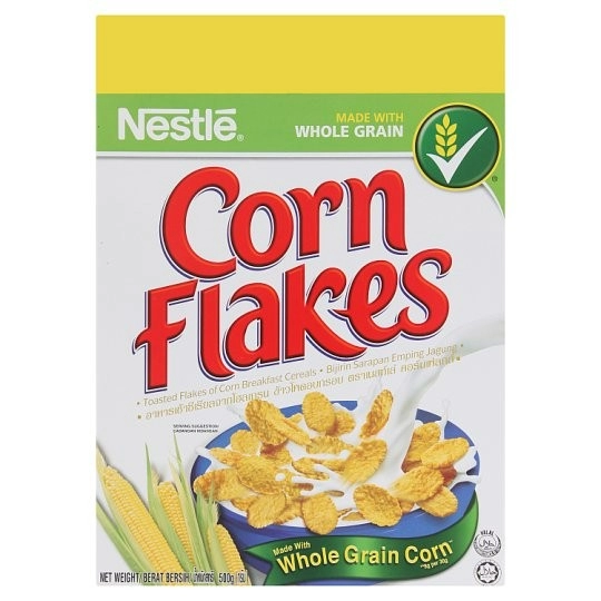 Nestlé Corn Flakes Breakfast Cereal KL, Malaysia, Selangor