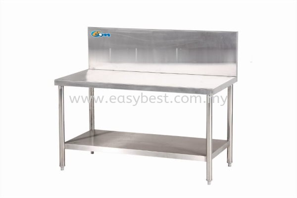 WORKTABLE W/BACK SPLASH Stainless Steel Equipment Seri Kembangan, Selangor, Kuala Lumpur (KL), Batu Caves, Malaysia Supplier, Supplies, Manufacturer, Design, Renovation | Easy Best Marketing Sdn Bhd