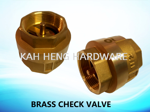 BRASS CHECK VALVE BRASS Selangor, Malaysia, Kuala Lumpur (KL), Klang Supplier, Suppliers, Supply, Supplies | Kah Heng Hardware Sdn Bhd