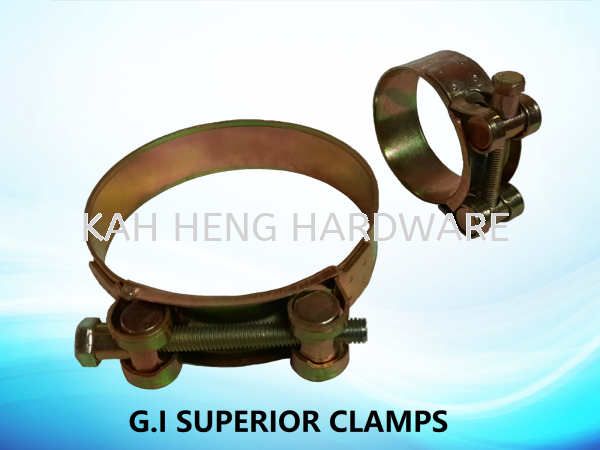 G.I SUPERIOR CLAMPS HOSE CLAMPS Selangor, Malaysia, Kuala Lumpur (KL), Klang Supplier, Suppliers, Supply, Supplies | Kah Heng Hardware Sdn Bhd