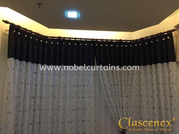  Wooden Mental Rod Curtain Curtain Johor Bahru (JB), Malaysia, Nusajaya Supplier, Suppliers, Supply, Supplies | Nobel Curtains (M) Sdn. Bhd.